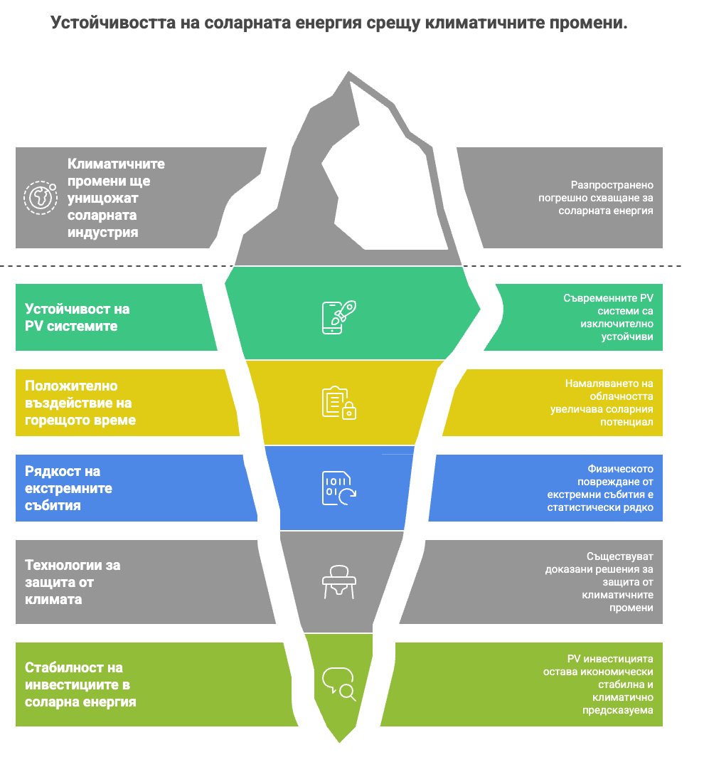 Соларната енергия и климатични промени - Мит срещу реалност